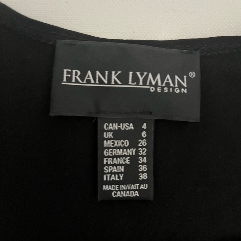 Frank Lyman Multi Color Jacket & Top Set Size 4 - image 8